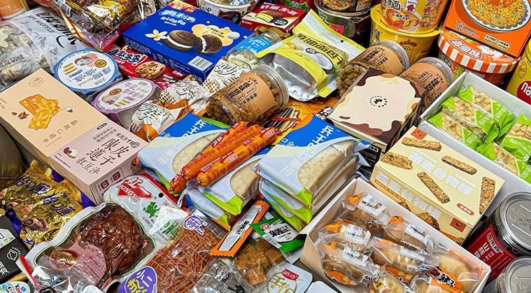 海產(chǎn)品零食金屬檢測案例